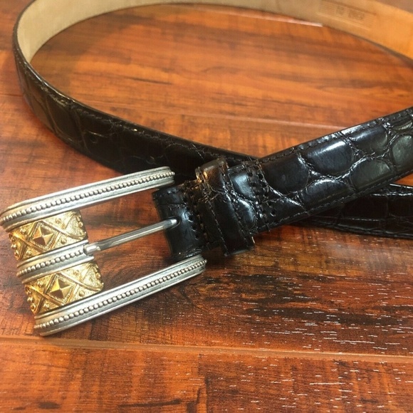 WCM NEW YORK BLACK CALFSKIN LEATHER BELT main image 7